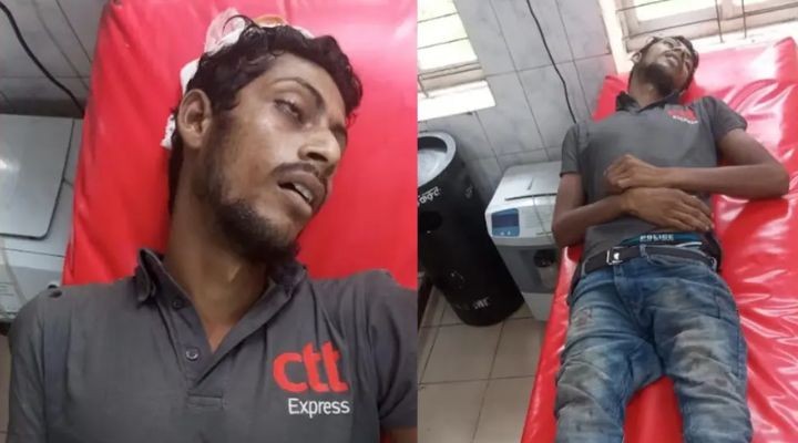 ঝালকাঠিতে বালুবোঝাই ট্রলি থেকে ছিটকে পড়ে চালক নিহত